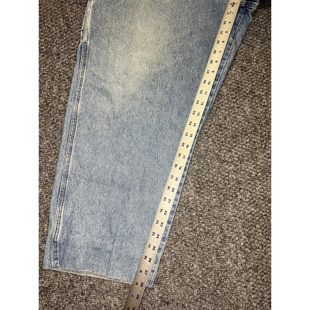 WRG Jeans Co Men's Light Wash Carpenter Denim Jeans Regular Fit Cotton 40x29 - Picture 6 of 8